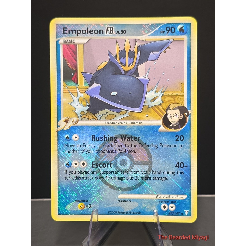 Empoleon FB 27/147 Supreme Victors Rare Reverse Holo Pokemon TCG 2009 Card